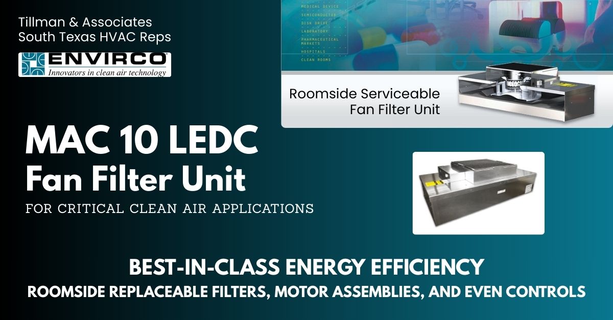 Envirco MAC 10 LEDC · Cleanroom fan-filter units