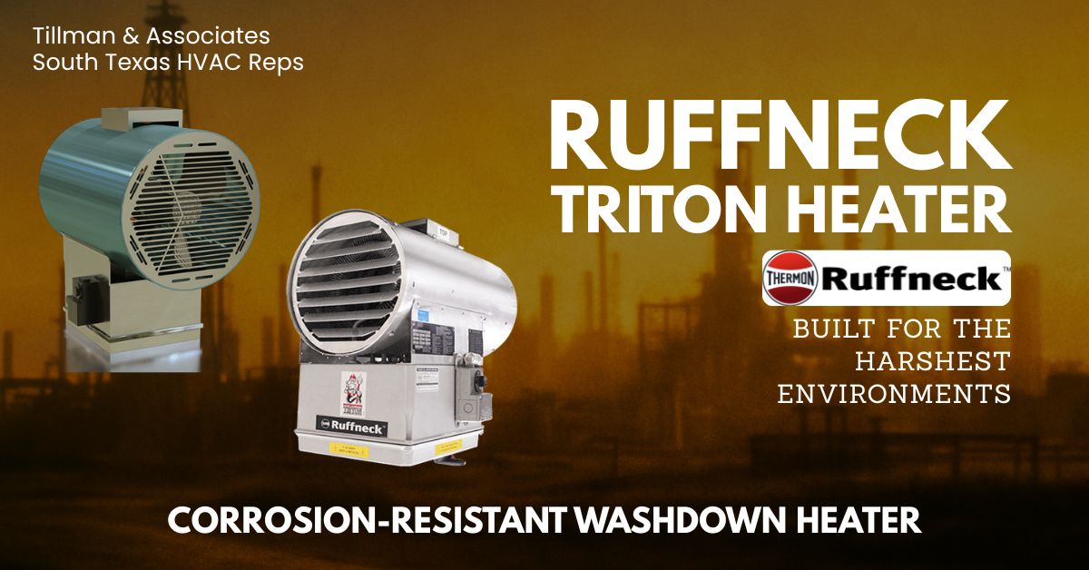 Ruffneck Triton · Corrosion-resistant washdown heating