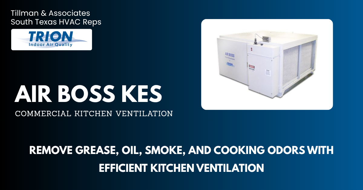 Trion Air Boss KES · Kitchen exhaust treatment