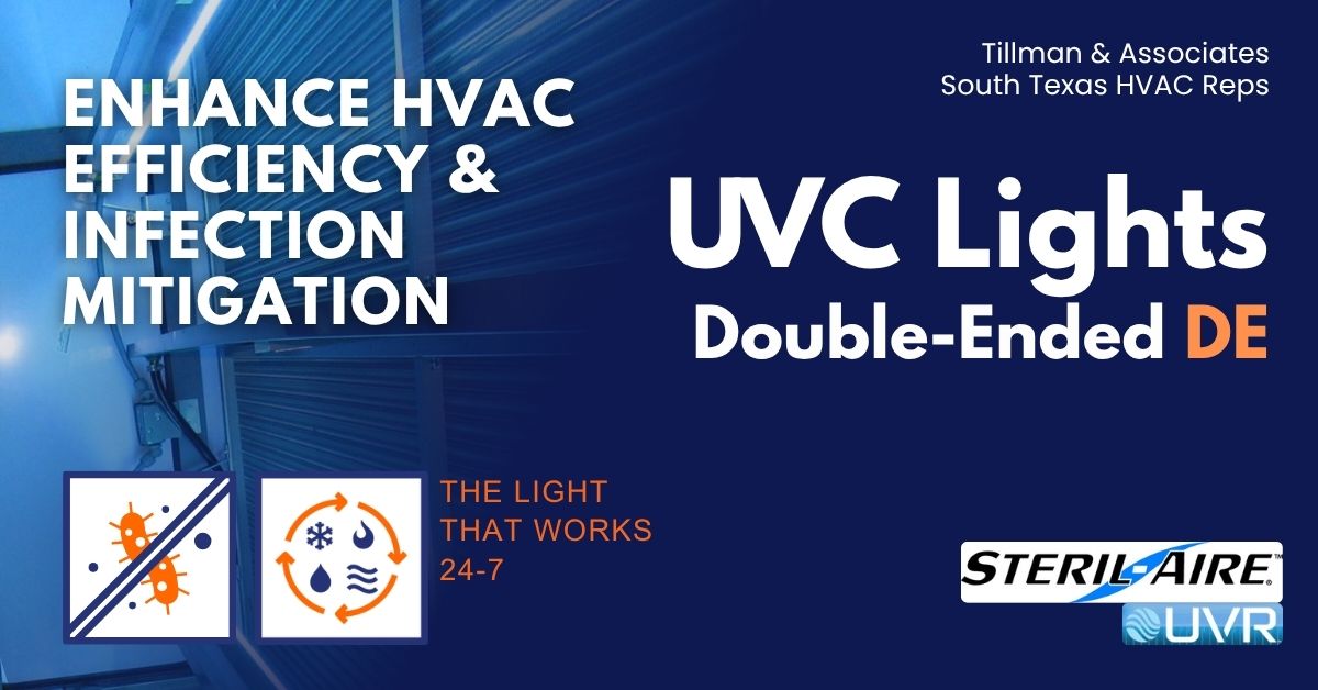 Steril-Aire DE-X · HVAC UV-C fixtures